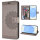 Handy Tasche für Samsung Galaxy S25 Hülle Handyhülle Klapphülle Wallet Case in Grau
