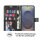 Handy Tasche für Samsung Galaxy S25 Ultra Hülle Handyhülle Klapphülle Wallet Case in Schwarz