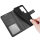Handy Tasche für Samsung Galaxy S25 Ultra Hülle Handyhülle Klapphülle Wallet Case in Schwarz