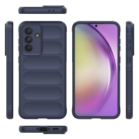 Hülle für Samsung Galaxy A36 / A56 Handyhülle Outdoor Case Cover Bumper in Blau