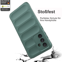 Hülle für Samsung Galaxy A36 / A56 Handyhülle Outdoor Case Cover Bumper in Grün