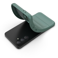 Hülle für Samsung Galaxy A36 / A56 Handyhülle Outdoor Case Cover Bumper in Grün