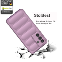 Hülle für Samsung Galaxy A36 / A56 Handyhülle Outdoor Case Cover Bumper in Lila