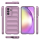 Hülle für Samsung Galaxy A36 / A56 Handyhülle Outdoor Case Cover Bumper in Lila