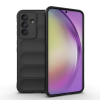 Hülle für Samsung Galaxy A36 / A56 Handyhülle Outdoor Case Cover Bumper in Schwarz