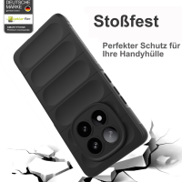 Hülle für Xiaomi Redmi Note 14 Pro + 5G Handyhülle Outdoor Case Handy Tasche Silikon