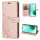Hülle für Honor 400 Lite Handy Tasche Handyhülle Flip Cover Wallet Case Klapphülle in Rosegold