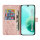 Hülle für Honor 400 Lite Handy Tasche Handyhülle Flip Cover Wallet Case Klapphülle in Rosegold