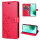 Hülle für Honor 400 Lite Handy Tasche Handyhülle Flip Cover Wallet Case Klapphülle in Rot