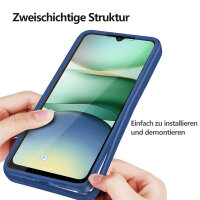360° Grad Hülle für Xiaomi Redmi A5 Rundum vollschutz Integriertem Displayschutz in Blau