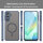 Handyhülle für Samsung Galaxy A16 Matt Case Schutzhülle Kratzfest Passgenau Blau