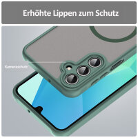 Handyhülle für Samsung Galaxy A16 Matt Case Schutzhülle Kratzfest Passgenau Grün