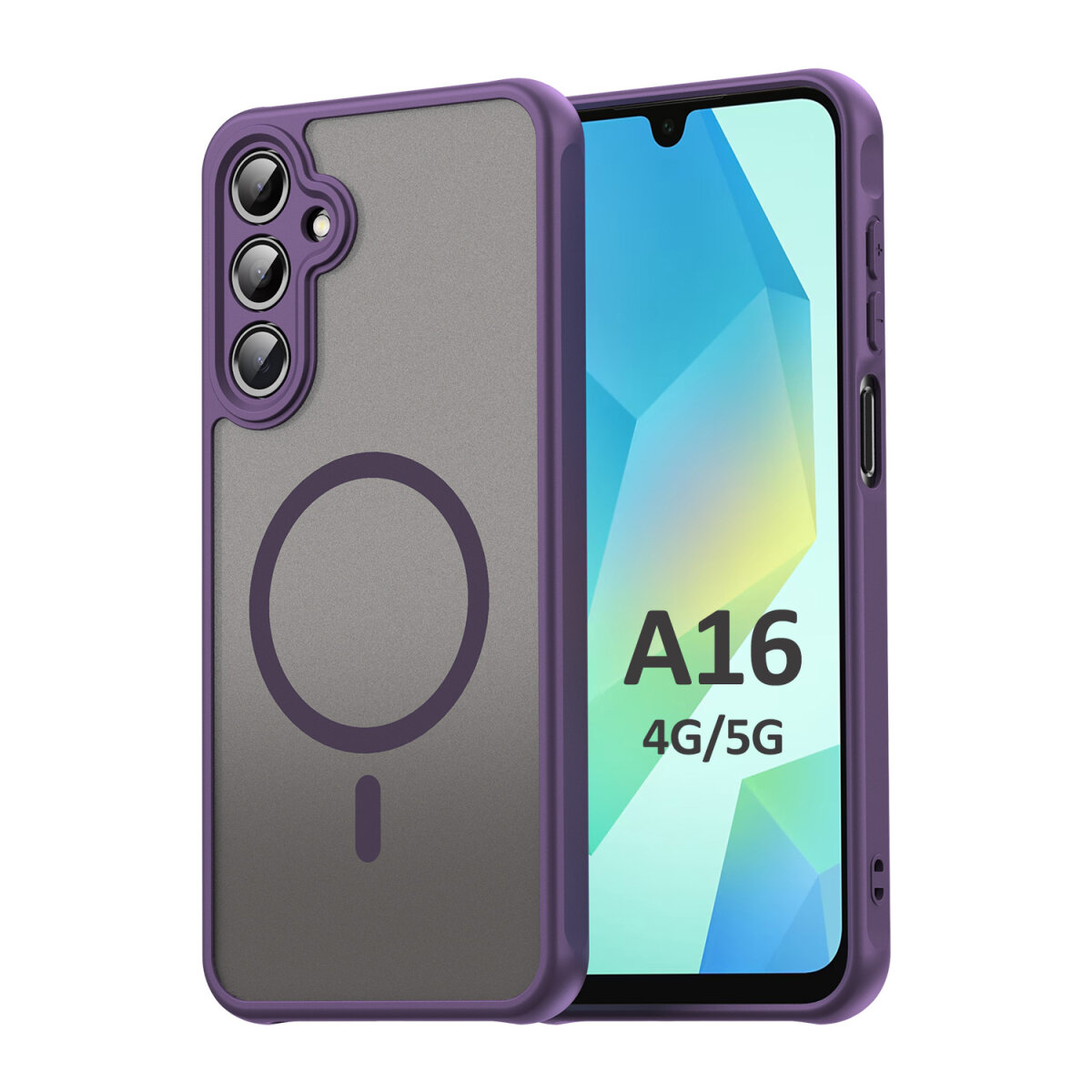 Handyhlle fr Samsung Galaxy A16 Matt Case Schutzhlle Kratzfest Pas, 8,89