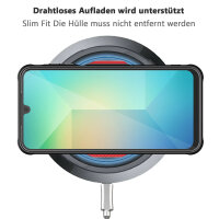 Handyhülle für Samsung Galaxy A26 Matt Case Schutzhülle Kratzfest Passgenau Blau