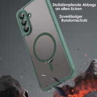 Handyhülle für Samsung Galaxy A26 Matt Case Schutzhülle Kratzfest Passgenau Grün