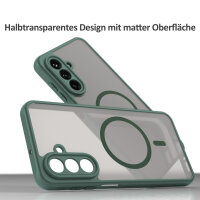 Handyhülle für Samsung Galaxy A26 Matt Case Schutzhülle Kratzfest Passgenau Grün