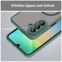 Handyhülle für Samsung Galaxy A26 Matt Case Schutzhülle Kratzfest Passgenau Grün