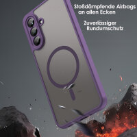 Handyhülle für Samsung Galaxy A26 Matt Case Schutzhülle Kratzfest Passgenau Lila