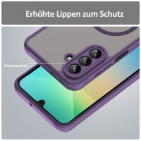 Handyhülle für Samsung Galaxy A26 Matt Case Schutzhülle Kratzfest Passgenau Lila