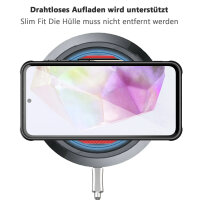 Handyhülle für Samsung Galaxy A36 Matt Case Schutzhülle Kratzfest Passgenau Blau