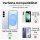 Handyhülle für Samsung Galaxy S25 Matt Case Schutzhülle Kratzfest Passgenau Blau