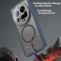 Handyhülle für Xiaomi 15 Ultra Matt Case Schutzhülle Kratzfest Passgenau Blau