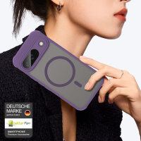 Handyhülle für Google Pixel 9 Matt Case Schutzhülle Kratzfest Passgenau Lila