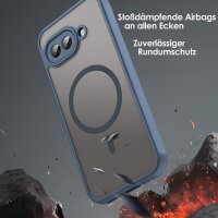 Handyhülle für Google Pixel 9A  Matt Case Schutzhülle Kratzfest Passgenau Blau