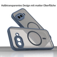 Handyhülle für Google Pixel 9A  Matt Case Schutzhülle Kratzfest Passgenau Blau