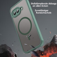 Handyhülle für Google Pixel 9A  Matt Case Schutzhülle Kratzfest Passgenau Grün