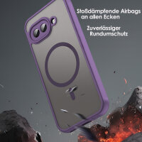 Handyhülle für Google Pixel 9A  Matt Case Schutzhülle Kratzfest Passgenau Lila