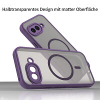 Handyhülle für Google Pixel 9A  Matt Case Schutzhülle Kratzfest Passgenau Lila
