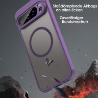 Handyhülle für Google Pixel 9 Pro XL Matt Case Schutzhülle Kratzfest Passgenau Lila
