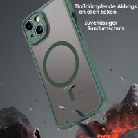 Handyhülle für Apple iPhone 13 – Matt Case Grün
