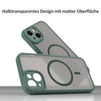 Handyhülle für Apple iPhone 13 – Matt Case Grün