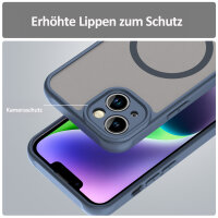 Handyhülle für Apple iPhone 13 – Matt Case Blau