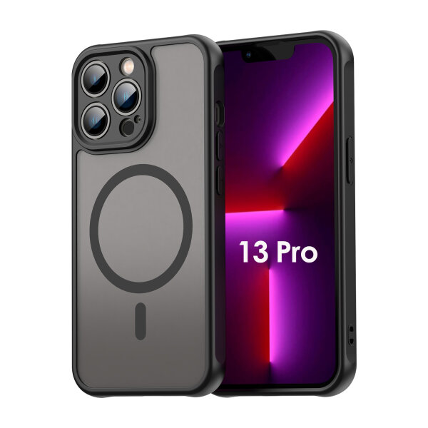 Handyhülle für Apple iPhone 13 Pro – Matt Case Schwarz