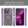 Handyhülle für Apple iPhone 13 Pro Matt Case Schutzhülle Kratzfest Passgenau Lila