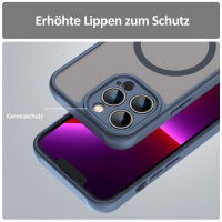Handyhülle für Apple iPhone 13 Pro – Matt Case Blau