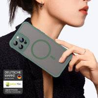 Handyhülle für Apple iPhone 13 Pro Max Matt Case Schutzhülle Kratzfest Passgenau Grün