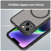 Handyhülle für Apple iPhone 14 – Matt Case Schwarz
