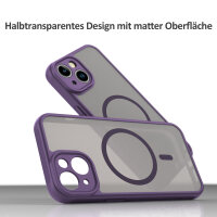 Handyhülle für Apple iPhone 14 – Matt Case Lila