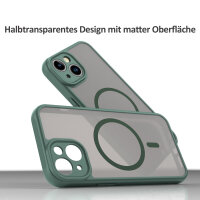Handyhülle für Apple iPhone 14 – Matt Case Grün