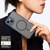 Handyhülle für Apple iPhone 14 – Matt Case Blau