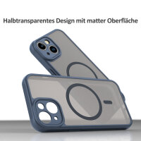 Handyhülle für Apple iPhone 14 – Matt Case Blau