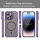 Handyhülle für Apple iPhone 14 Pro – Matt Case Lila