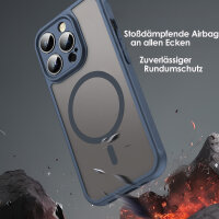 Handyhülle für Apple iPhone 14 Pro – Matt Case Blau