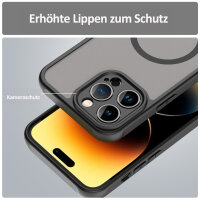 Handyhülle für Apple iPhone 14 Pro Max – Matt Case Schwarz