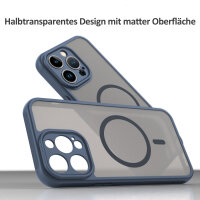 Handyhülle für Apple iPhone 14 Pro Max – Matt Case Blau