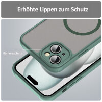 Handyhülle für Apple iPhone 14 Plus – Matt Case Grün